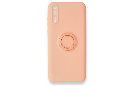 Newface Huawei P Smart S Kılıf Viktor Yüzüklü Silikon - Pudra