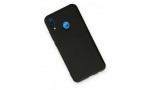 Newface Huawei P20 Lite Kılıf Nano içi Kadife Silikon - Siyah