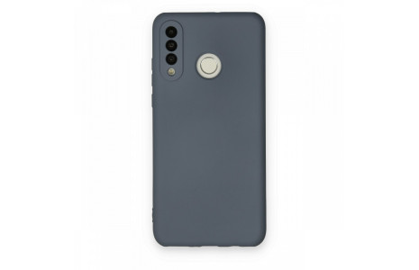 Newface Huawei P30 Lite Kılıf Nano içi Kadife Silikon - Gri