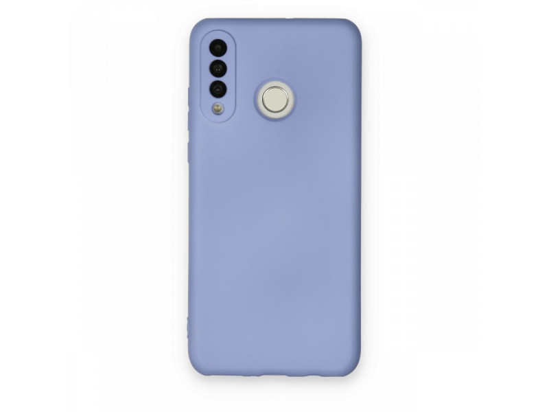 Newface Huawei P30 Lite Kılıf Nano içi Kadife Silikon - Lila