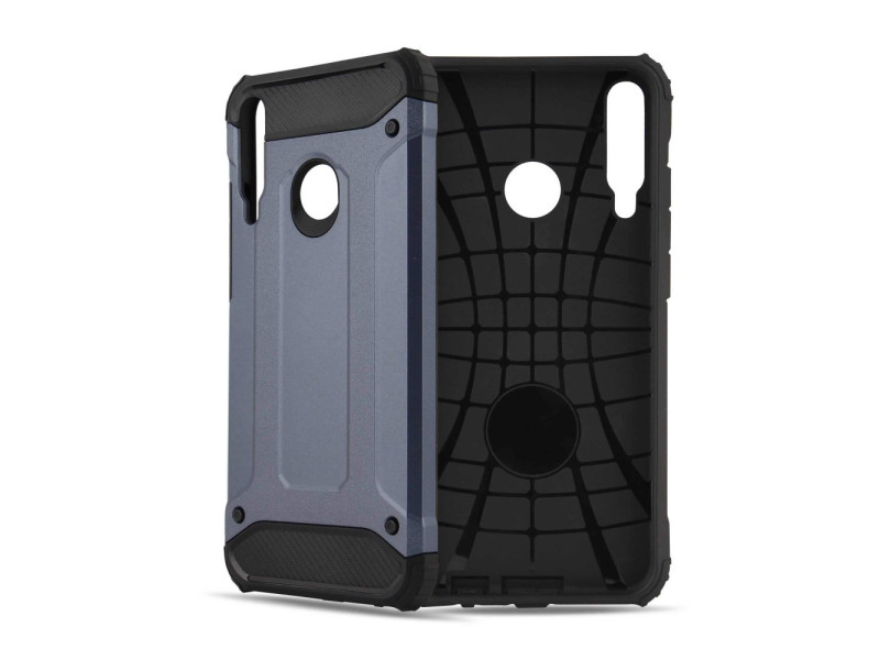 Newface Huawei P40 Lite E Kılıf Tank Silikon Kapak - Lacivert