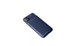 Newface Huawei Y5P Kılıf Focus Karbon Silikon - Lacivert
