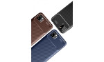 Newface Huawei Y5P Kılıf Focus Karbon Silikon - Siyah
