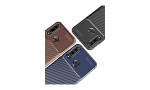 Newface Huawei Y6P Kılıf Focus Karbon Silikon - Siyah