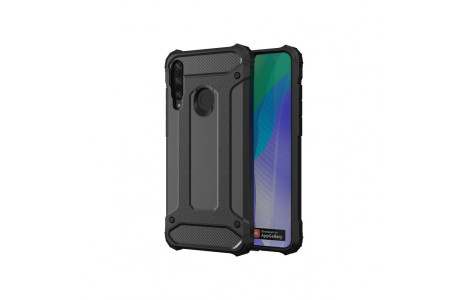 Newface Huawei Y6P Kılıf Tank Silikon Kapak - Siyah