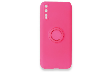 Newface Huawei Y8P Kılıf Viktor Yüzüklü Silikon - Pembe