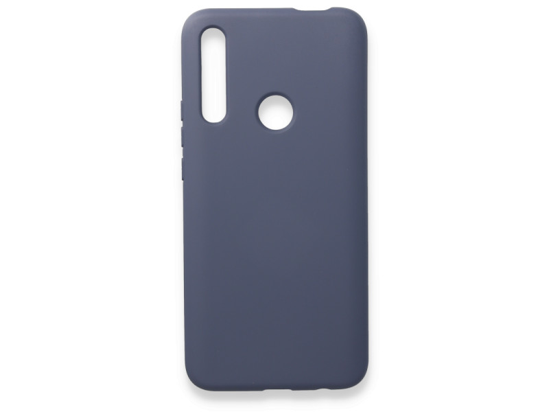 Newface Huawei Y9 Prime 2019 Kılıf Nano içi Kadife Silikon - Gri