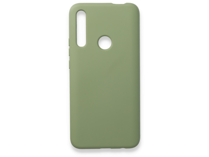 Newface Huawei Y9 Prime 2019 Kılıf Nano içi Kadife Silikon - Yeşil