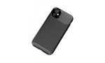 Newface iPhone 11 Kılıf Focus Karbon Silikon - Siyah