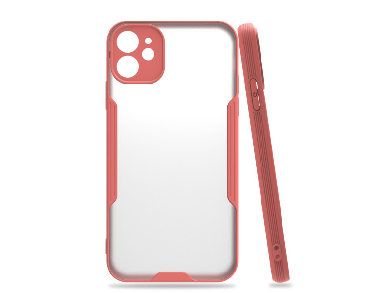 Newface iPhone 11 Kılıf Platin Silikon - Pembe
