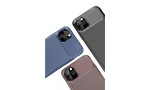 Newface iPhone 11 Pro Kılıf Focus Karbon Silikon - Lacivert