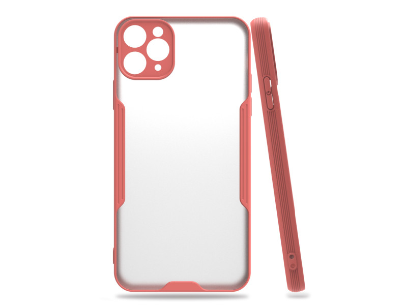 Newface iPhone 11 Pro Kılıf Platin Silikon - Pembe