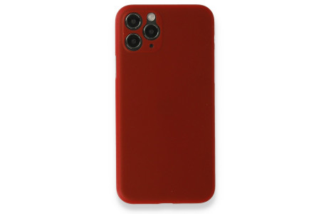 Newface iPhone 11 Pro Kılıf PP Ultra İnce Kapak - Kırmızı