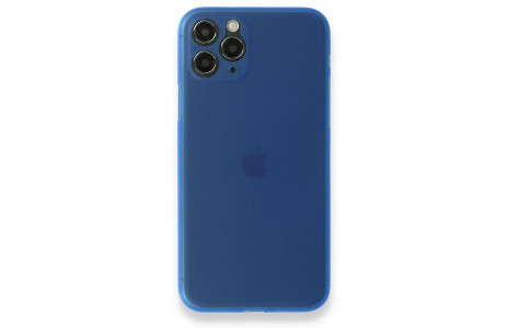 Newface iPhone 11 Pro Kılıf PP Ultra İnce Kapak - Mavi