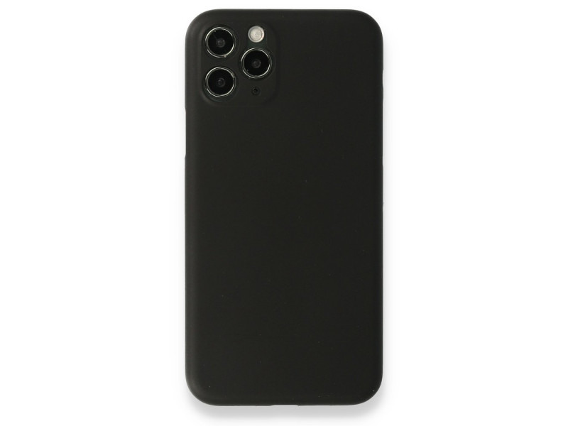 Newface iPhone 11 Pro Kılıf PP Ultra İnce Kapak - Siyah