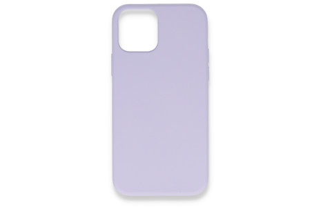 Newface iPhone 12 Kılıf Nano içi Kadife Silikon - Lila