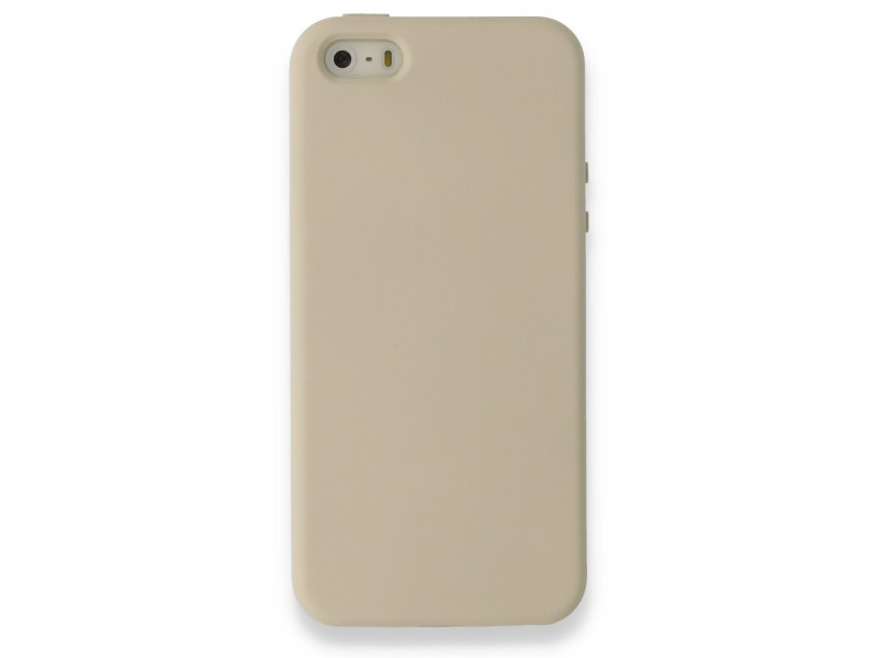 Newface iPhone 5 Kılıf Nano içi Kadife Silikon - Kemik