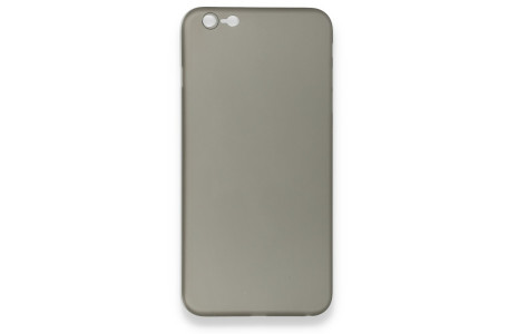 Newface iPhone 6 Plus Kılıf PP Ultra İnce Kapak - Gri