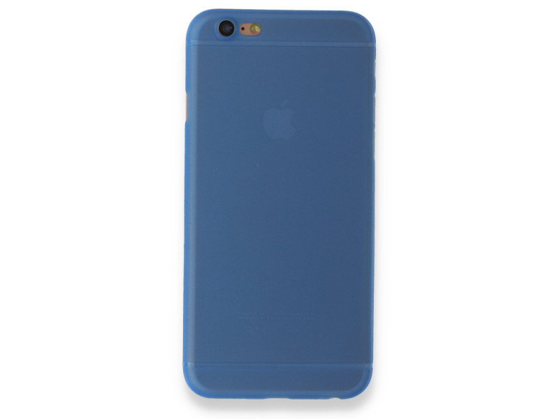 Newface iPhone 6 Kılıf PP Ultra İnce Kapak - Mavi
