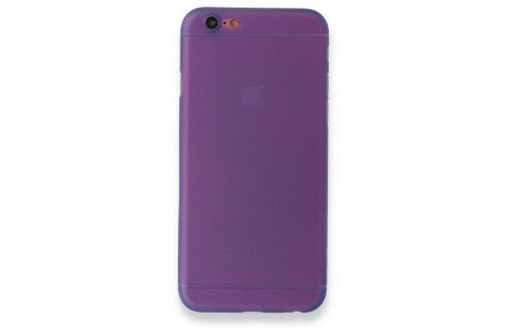 Newface iPhone 6 Kılıf PP Ultra İnce Kapak - Mor