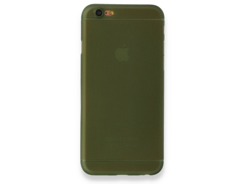 Newface iPhone 6 Kılıf PP Ultra İnce Kapak - Yeşil