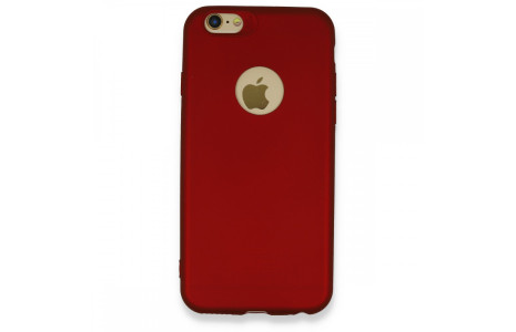 Newface iPhone 6 Kılıf First Silikon - Bordo