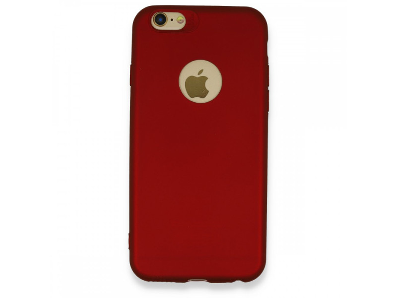 Newface iPhone 6 Kılıf First Silikon - Bordo