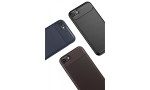 Newface iPhone 7 Kılıf Focus Karbon Silikon - Siyah