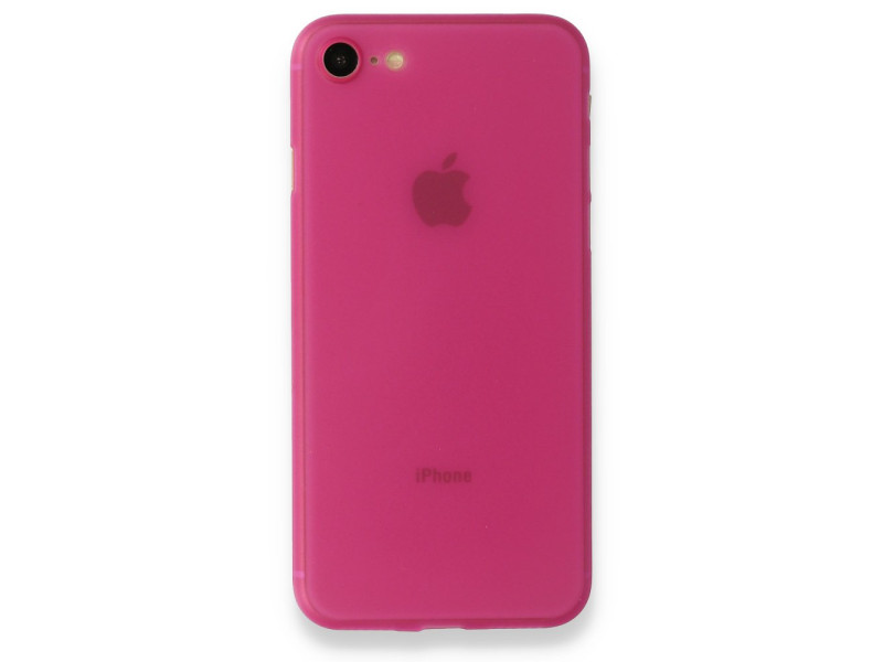 Newface iPhone 7 Kılıf PP Ultra İnce Kapak - Pembe