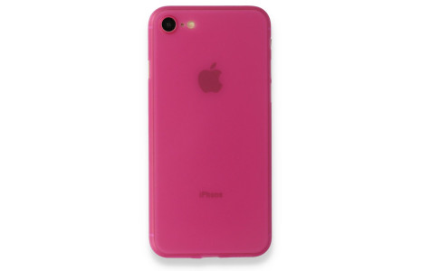 Newface iPhone 8 Kılıf PP Ultra İnce Kapak - Pembe