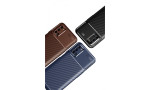 Newface Oppo A72 Kılıf Focus Karbon Silikon - Siyah