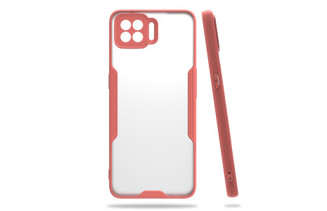 Newface Oppo A73 Kılıf Platin Silikon - Pembe