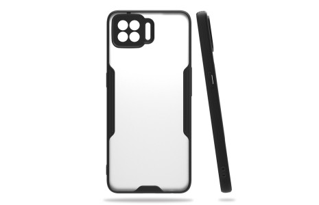 Newface Oppo A73 Kılıf Platin Silikon - Siyah
