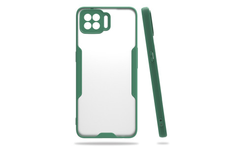 Newface Oppo A73 Kılıf Platin Silikon - Yeşil