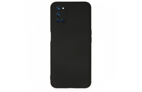 Newface Oppo A92 Kılıf Nano içi Kadife Silikon - Siyah