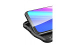 Newface Realme 7 Kılıf Focus Derili Silikon - Siyah