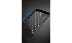 Newface Realme 7 Kılıf Focus Karbon Silikon - Siyah