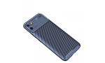 Newface Realme C11 Kılıf Focus Karbon Silikon - Lacivert