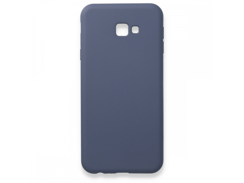 Newface Samsung Galaxy J4 Plus Kılıf Nano içi Kadife Silikon - Gri