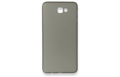 Newface Samsung Galaxy J7 Prime Kılıf PP Ultra İnce Kapak - Gri
