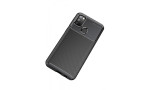 Newface Samsung Galaxy M21 Kılıf Focus Karbon Silikon - Siyah