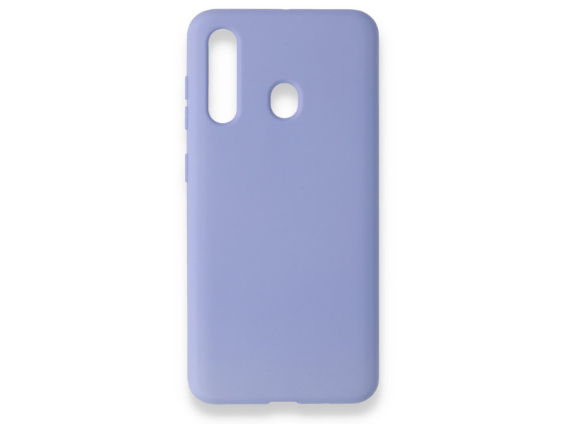 Newface Samsung Galaxy M40 Kılıf Nano içi Kadife Silikon - Lila