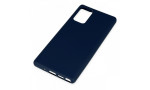 Newface Samsung Galaxy Note 20 Kılıf Nano içi Kadife Silikon - Lacivert