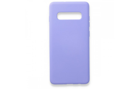 Newface Samsung Galaxy S10 Plus Kılıf Nano içi Kadife Silikon - Lila