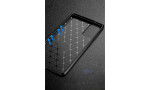 Newface Samsung Galaxy S20 FE Kılıf Focus Karbon Silikon - Lacivert