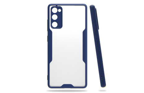 Newface Samsung Galaxy S20 FE Kılıf Platin Silikon - Lacivert
