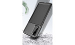 Newface Samsung Galaxy S20 Kılıf Focus Karbon Silikon - Lacivert