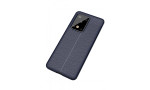Newface Samsung Galaxy S20 Ultra Kılıf Focus Derili Silikon - Lacivert