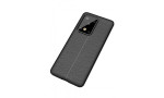 Newface Samsung Galaxy S20 Ultra Kılıf Focus Derili Silikon - Siyah