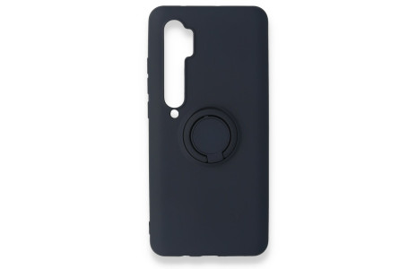 Newface Xiaomi Mi Note 10 Lite Kılıf Viktor Yüzüklü Silikon - Lacivert